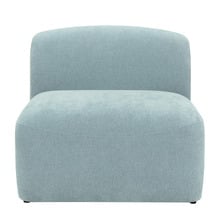 Cami Chenille Armless Lounge Chair